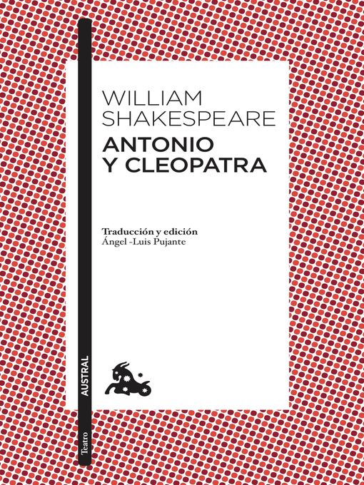 Title details for Antonio y Cleopatra by William Shakespeare - Available